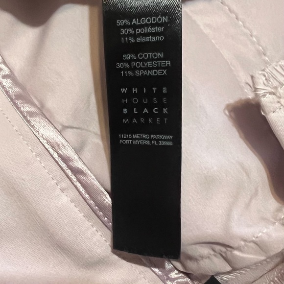 White House Black Market Pants The Slim Ankle Lot 5 Pair Size 0 Pink Burgundy - Picture 11 of 16